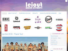 Tablet Screenshot of leiout.com